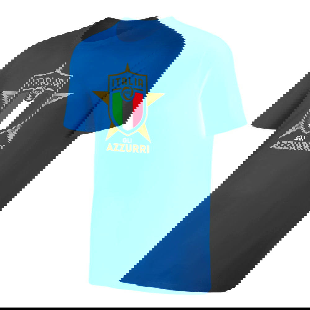 Italy Euro 2020 T-Shirt - Blue