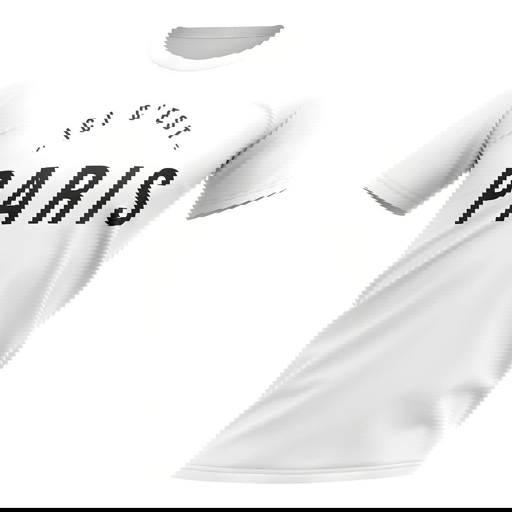 Messi Ici C\'est Paris T-Shirt (White)