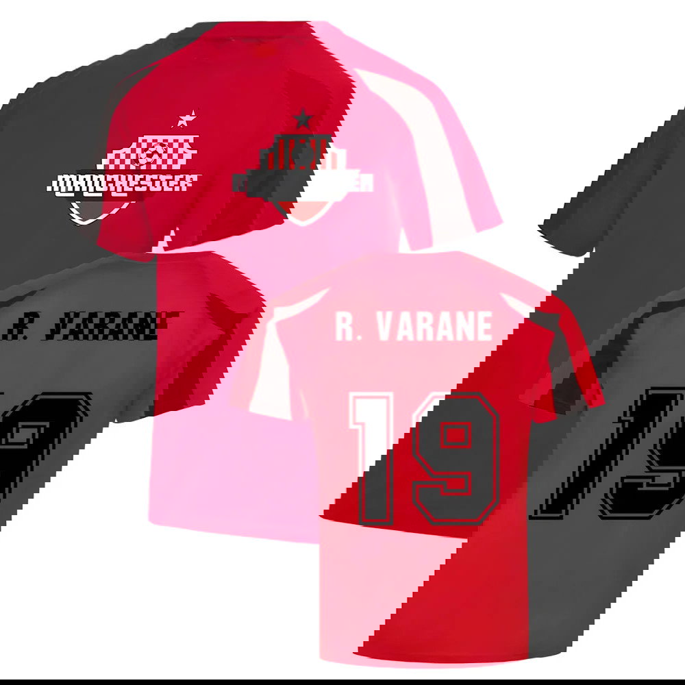 Raphael Varane Man Utd Sports Training Jersey (Red)