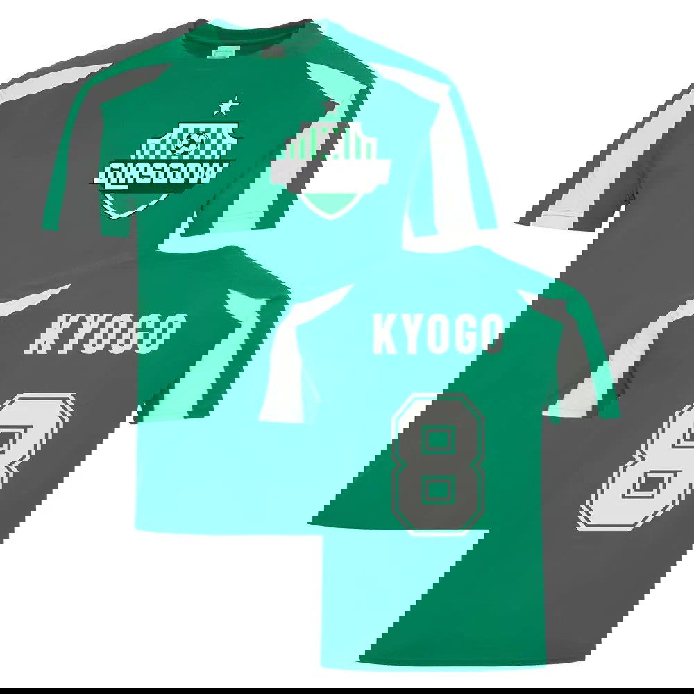 Kyogo Furuhashi Celtic Sports Training Jersey (Green)