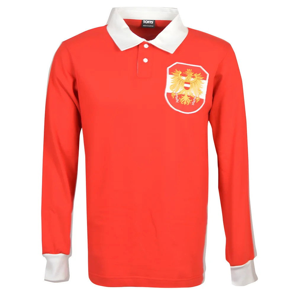 Austria 1950s Away Retro Football Shirt (Your Name)