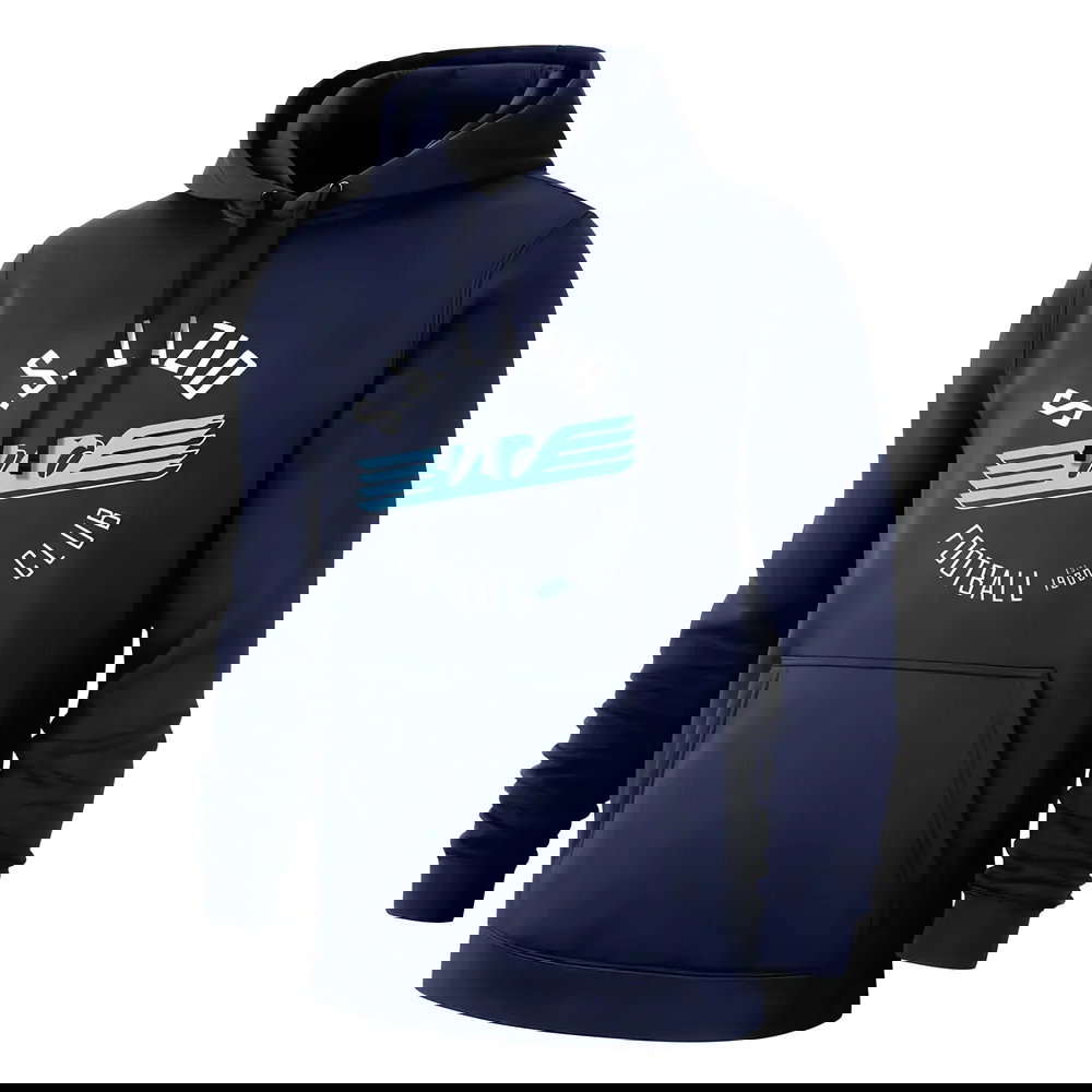 Lazio Circle footer with hood, dark blue