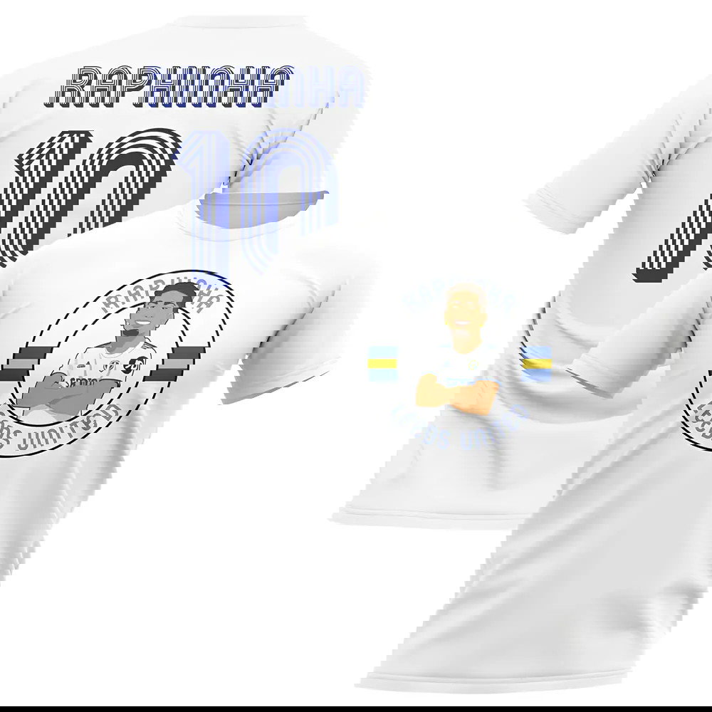 Raphinha Leeds Illustration T-Shirt (White)