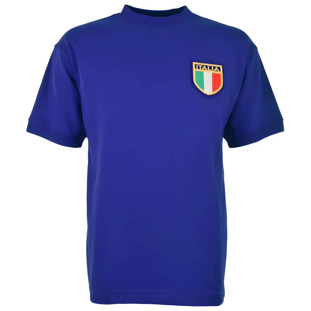 Italy 1970 World Cup Final Kids Retro Football Shirt (Your Name)
