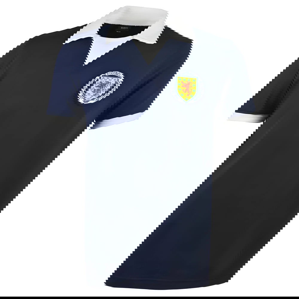 Scotland 1974 World Cup Kids Retro Football Shirt (Your Name)