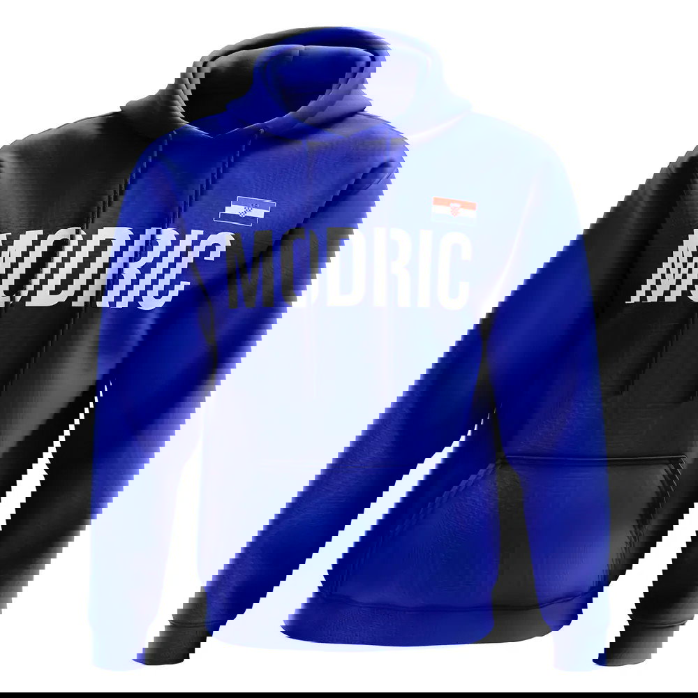 Luka Modric Croatia name hoody (royal)