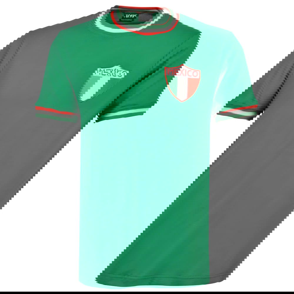 Mexico 1966 Retro Football Shirt (Your Name)