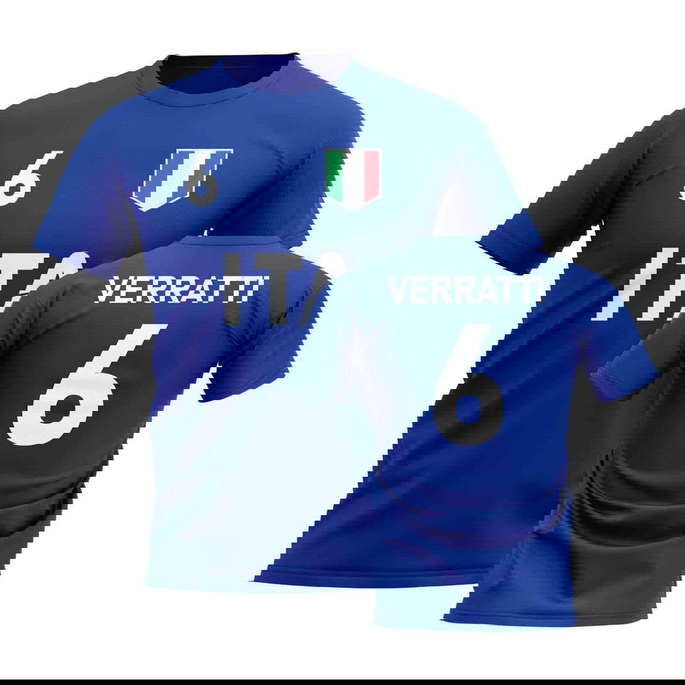 Marco Verratti Country Code Hero T-Shirt (Blue)