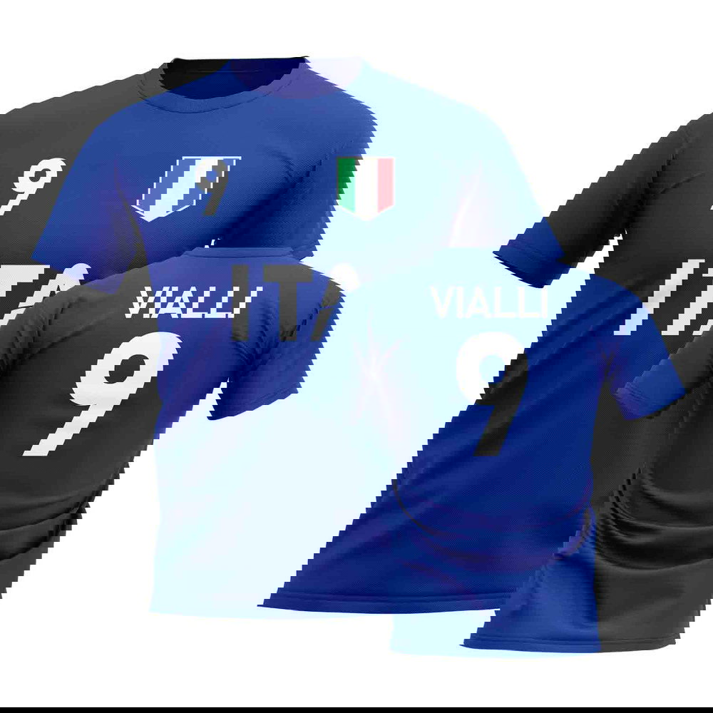 Gianluca Vialli Country Code Hero T-Shirt (Blue)