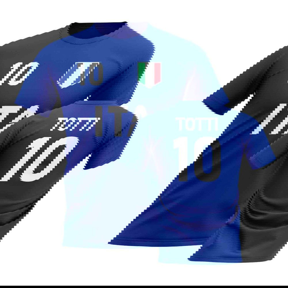 Francesco Totti Country Code Hero T-Shirt (Blue)