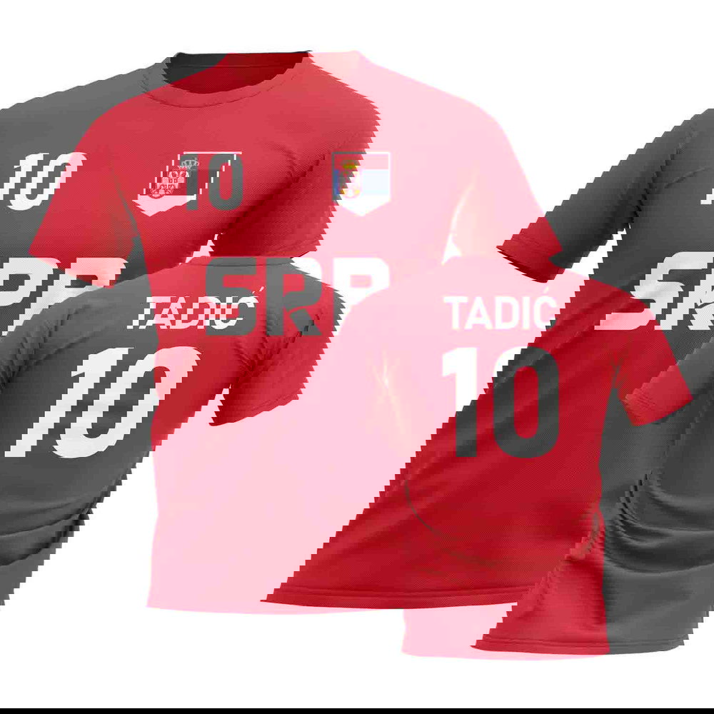 Dusan Tadic Country Code Hero T-Shirt (Red)