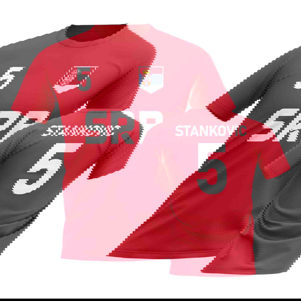 Dejan Stankovic Country Code Hero T-Shirt (Red)