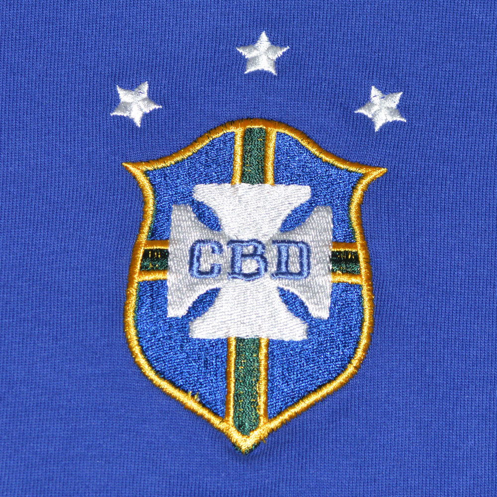 Kids Brazil Away Raglan Sleeve Royal/White T-Shirt
