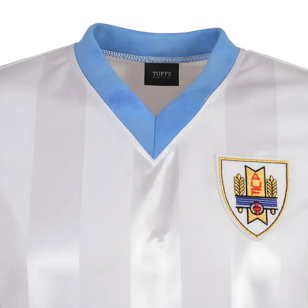 Uruguay 1986 World Cup Kids Retro Football Shirt