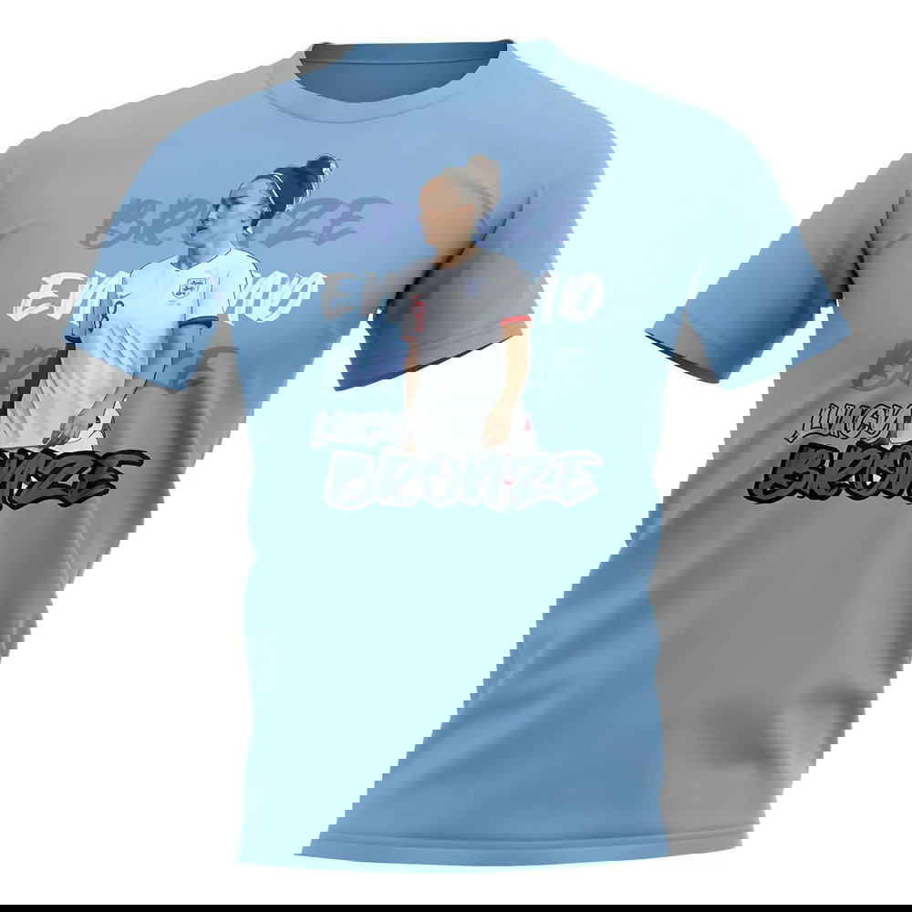 Lucy Bronze Graphic Player Tee (Sky)