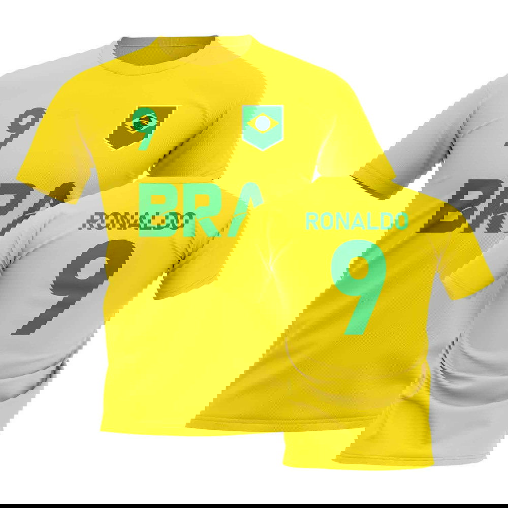 Ronaldo Country Code Hero T-Shirt (Yellow)