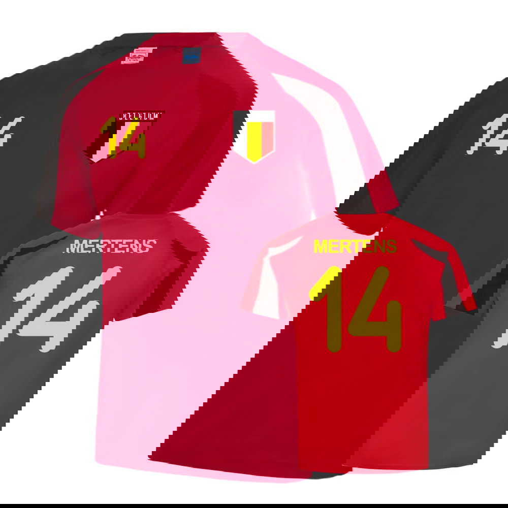 Belgium Sports Training Jersey (Mertens 14)