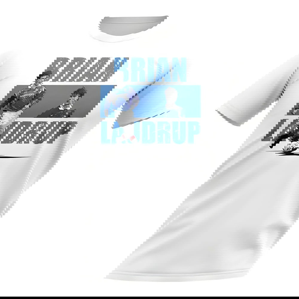 Brian Laudrup Player Collage T-Shirt (White)