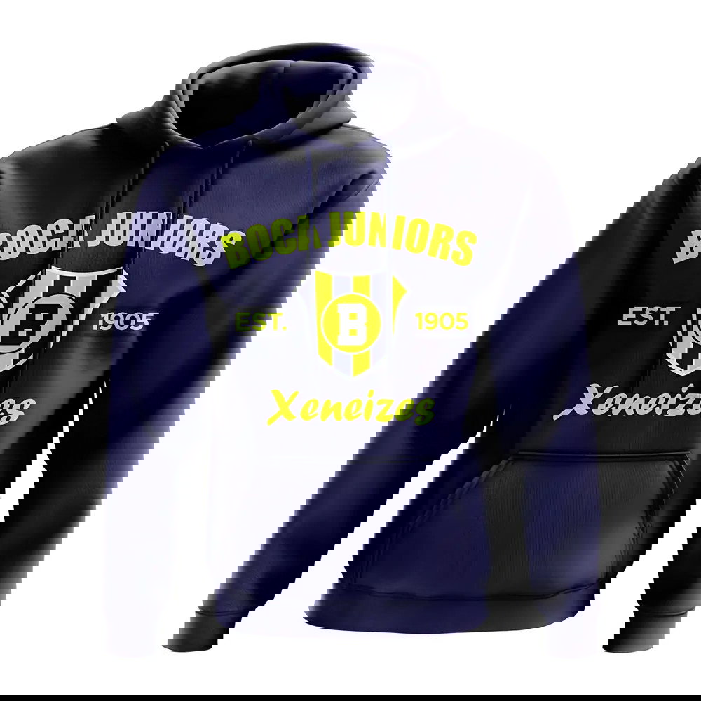 Boca Juniors Established Hoody (Navy)