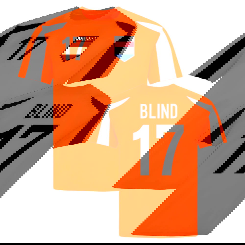 Holland Sports Training Jersey (Orange-Black) (Blind 17)