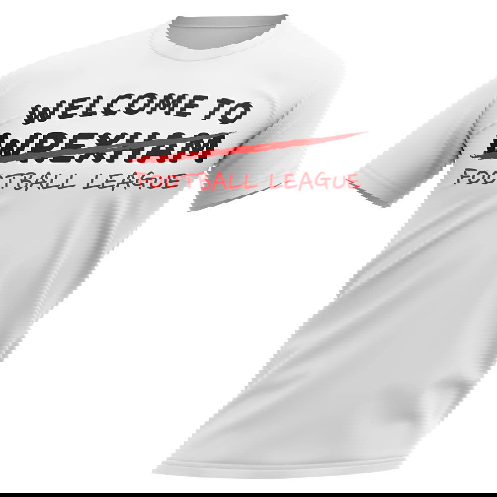 Wrexham Football League T-Shirt (White)