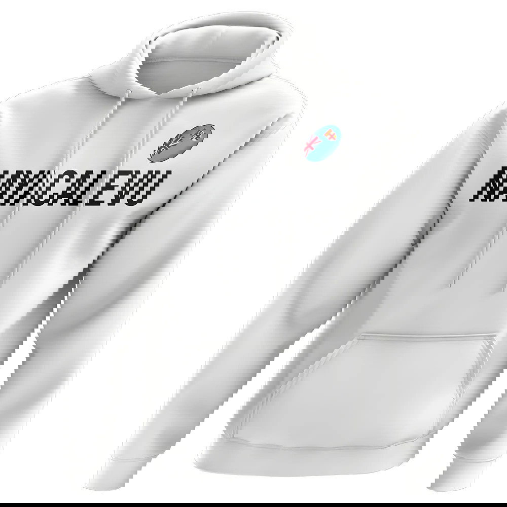 Waisea Nayacalevu Fiji Rugby Hoody (White)
