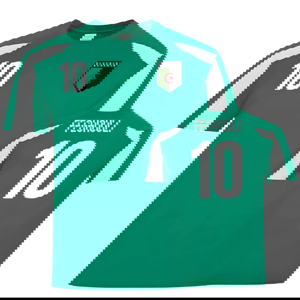 Algeria Sports Training Jersey (Feghouli 10)