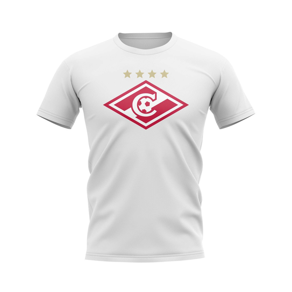 Spartak Moscow Logo T-Shirt (White)