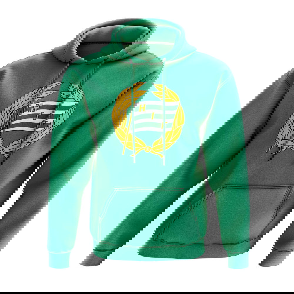 Hammarby Logo Hoody (Green)