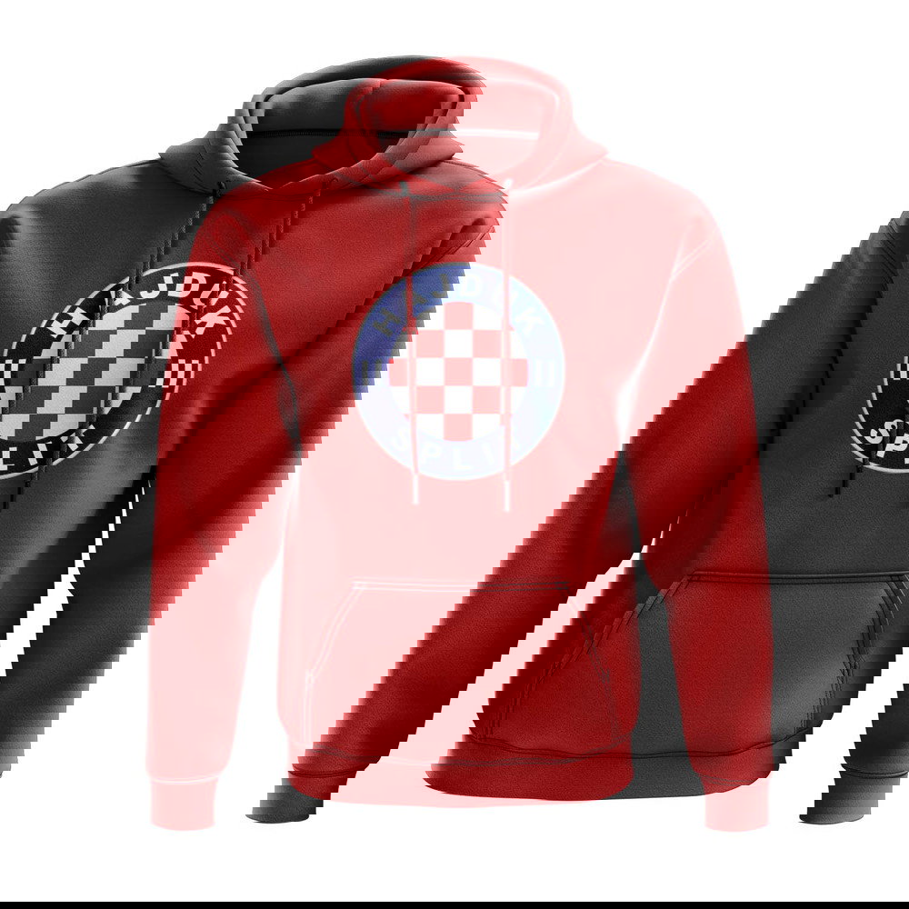 Hajduk split Logo Hoody (Red)