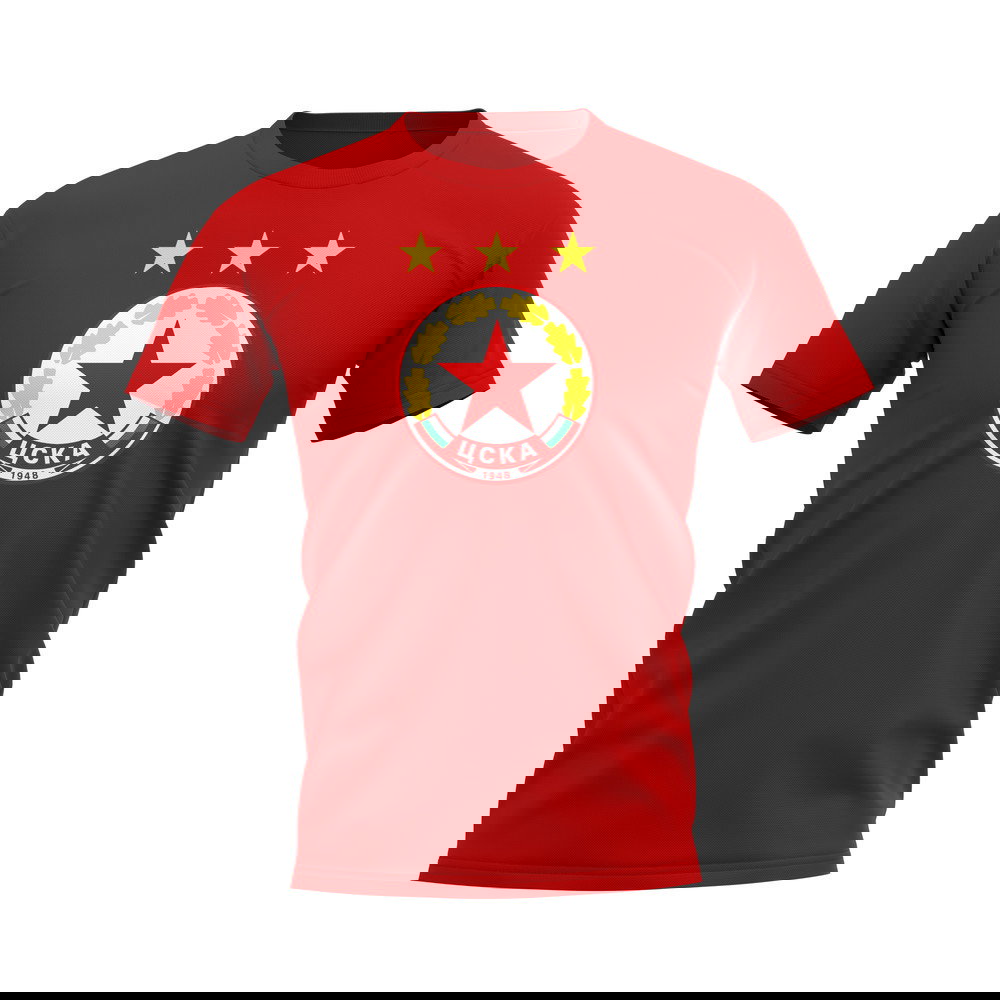 CSKA Sofia Logo T-Shirt (Red)