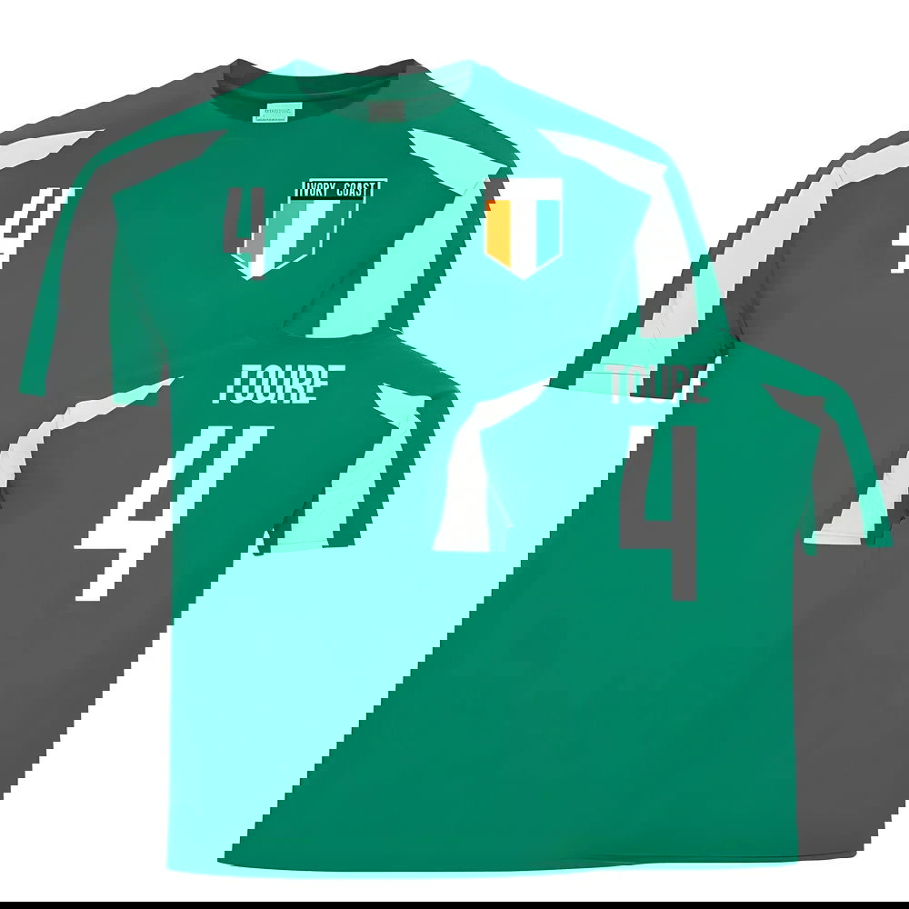 Ivory Coast Sports Training Jersey (Toure 4)