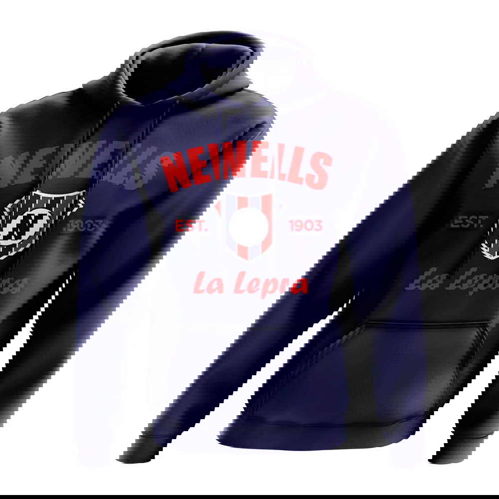 Newells Old Boys Established Hoody (Navy)