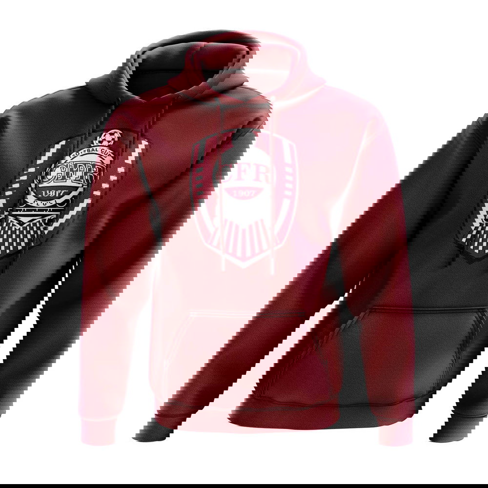 CFR Cluj Logo Hoody (Maroon)
