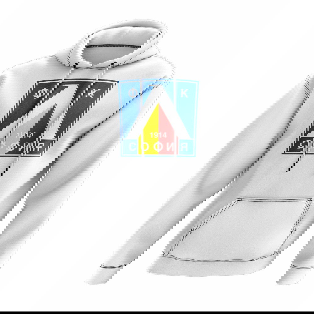 Levski Sofia Logo Hoody (White)