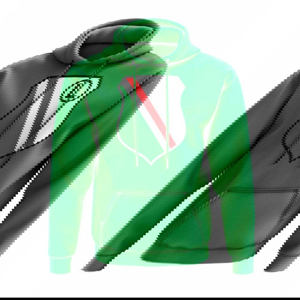 Legia Warsaw Logo Hoody (Green)