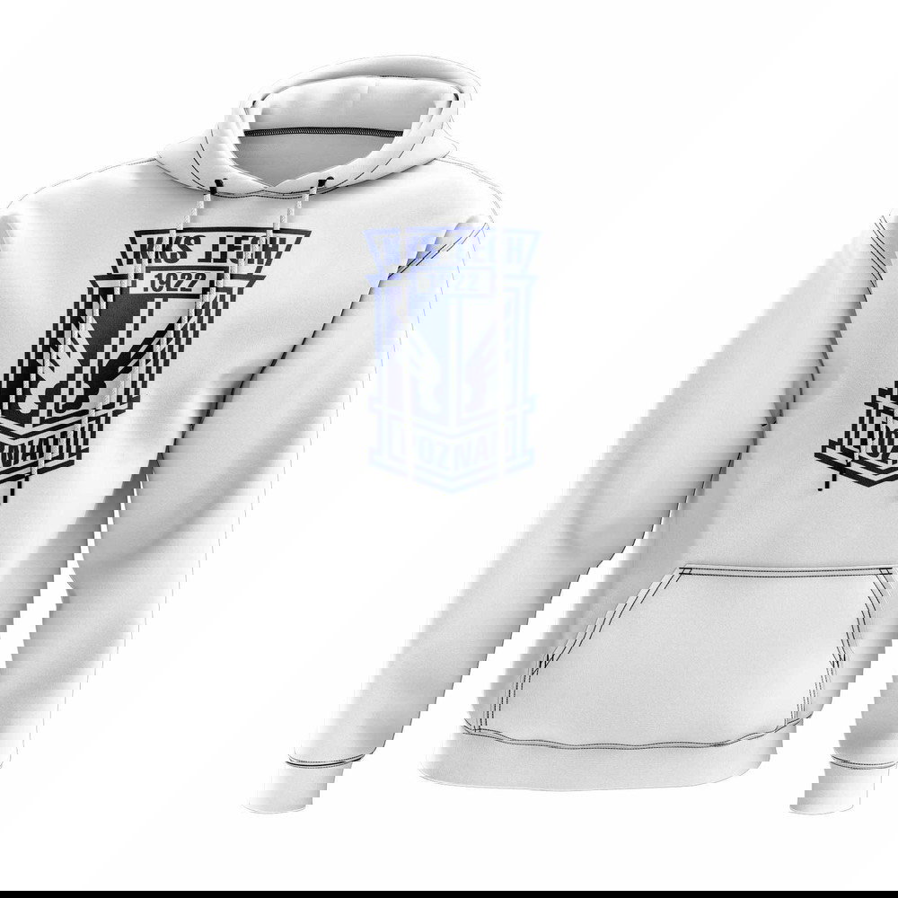 Lech Poznan Logo Hoody (White)