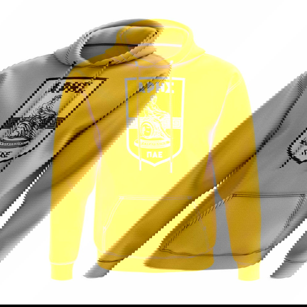 Aris Thesaloniki Logo Hoody (Yellow)