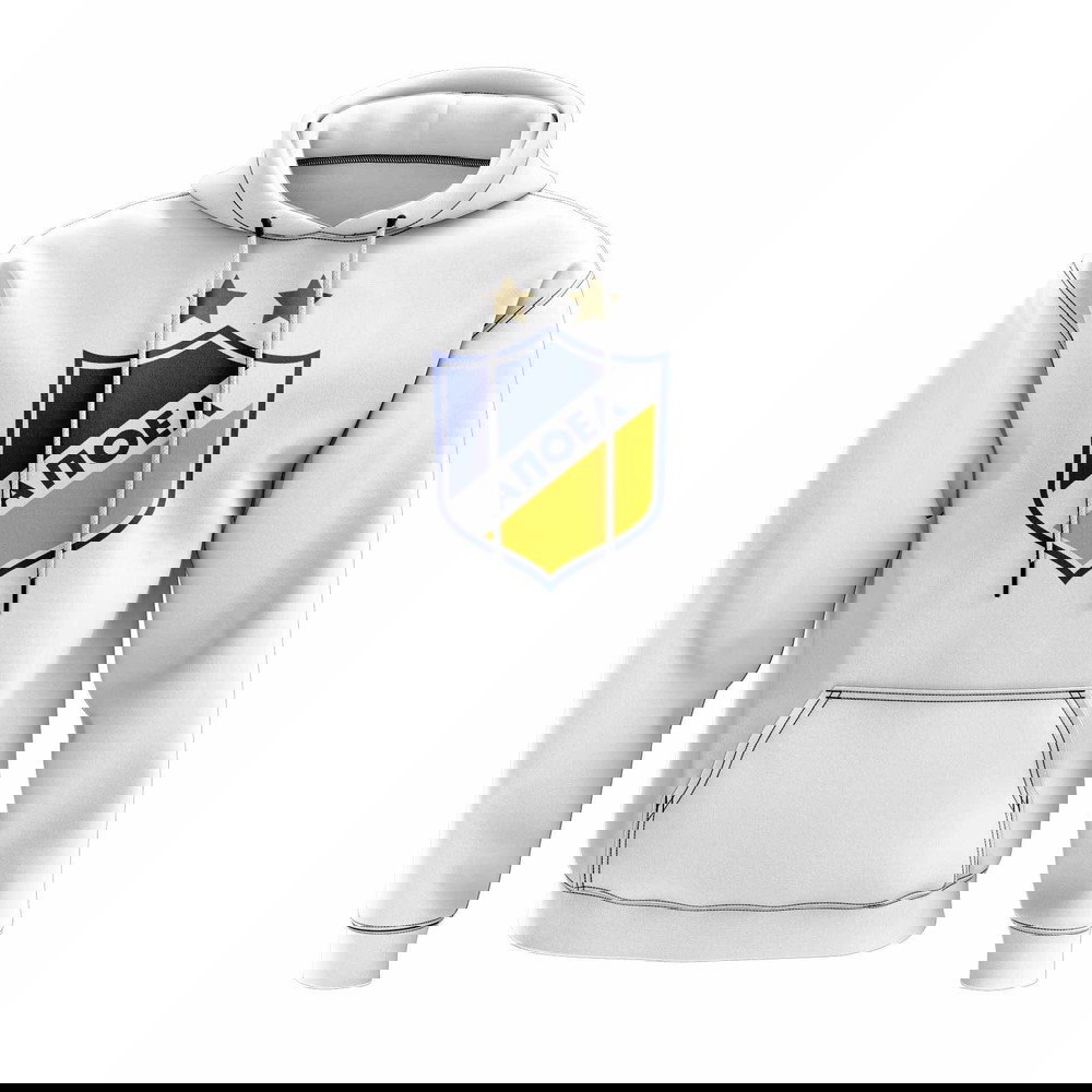 APOEL Nicosia Logo Hoody (White)