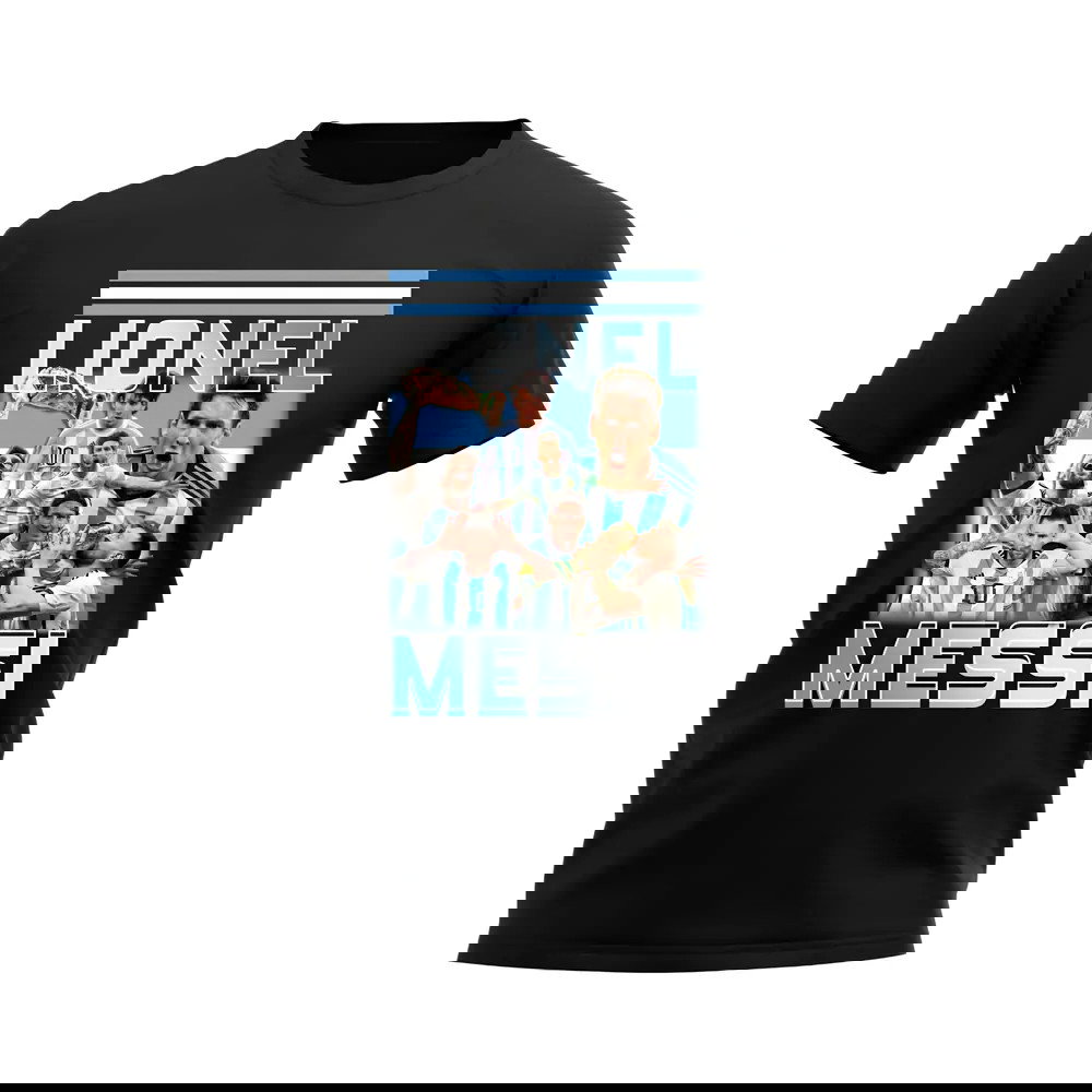 Lionel Messi Bootleg T-Shirt (Black)