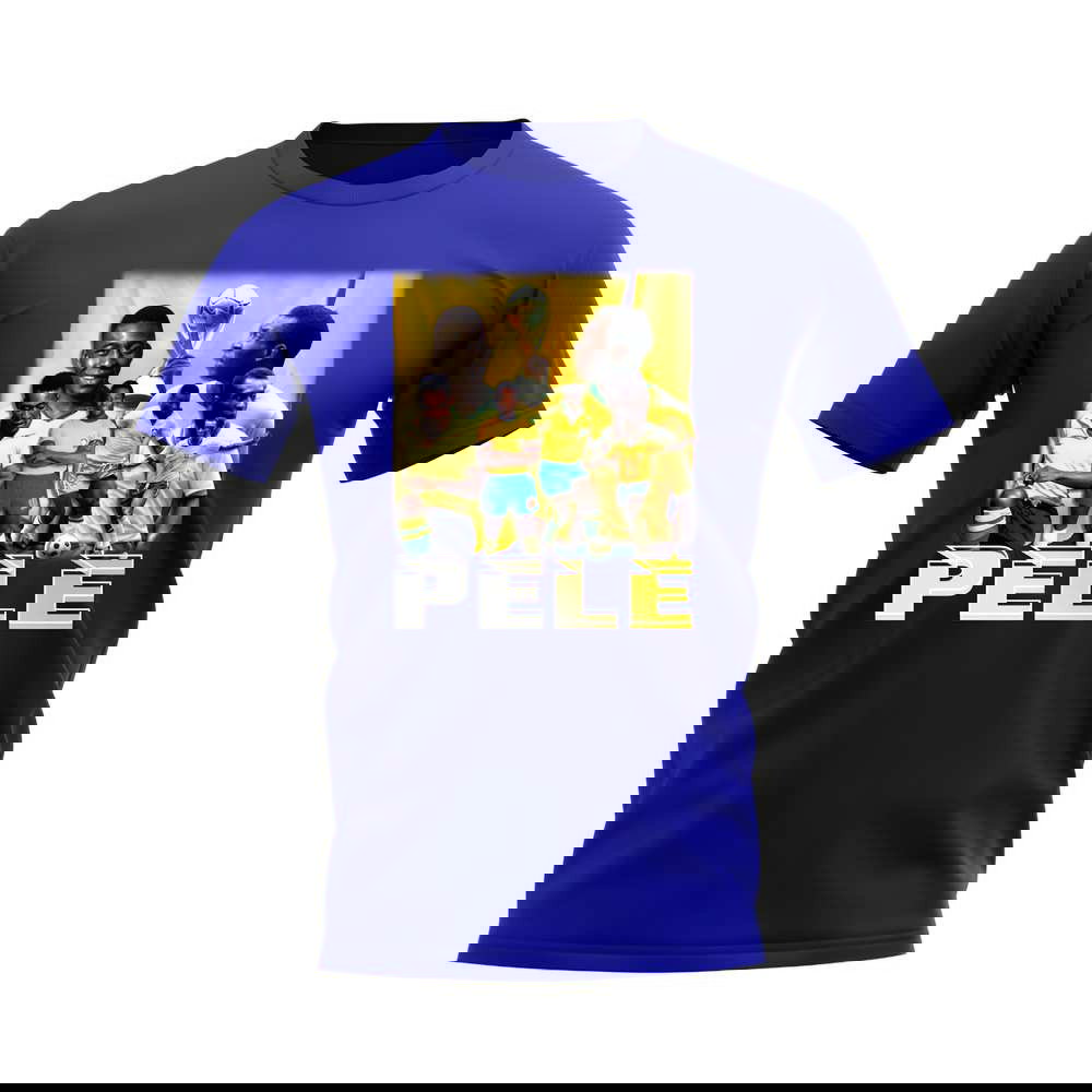 Pele Bootleg T-Shirt (Blue)
