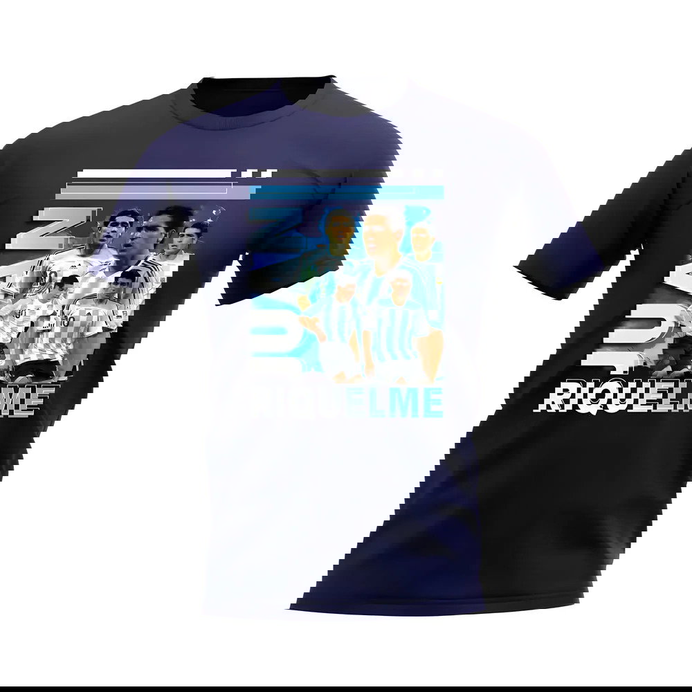 Juan Riquelme Argentina Bootleg T-Shirt (Navy)