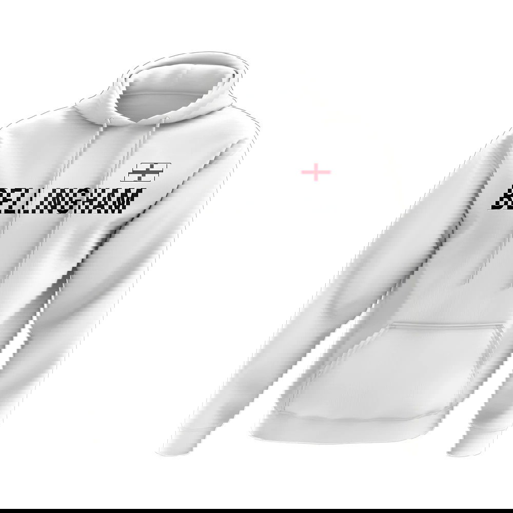 Jude Bellingham England Name Hoody (White)