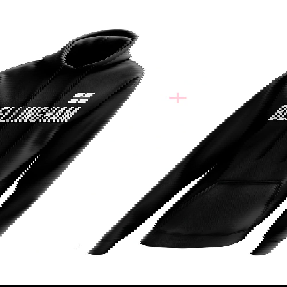 Jude Bellingham England Name Hoody (Black)