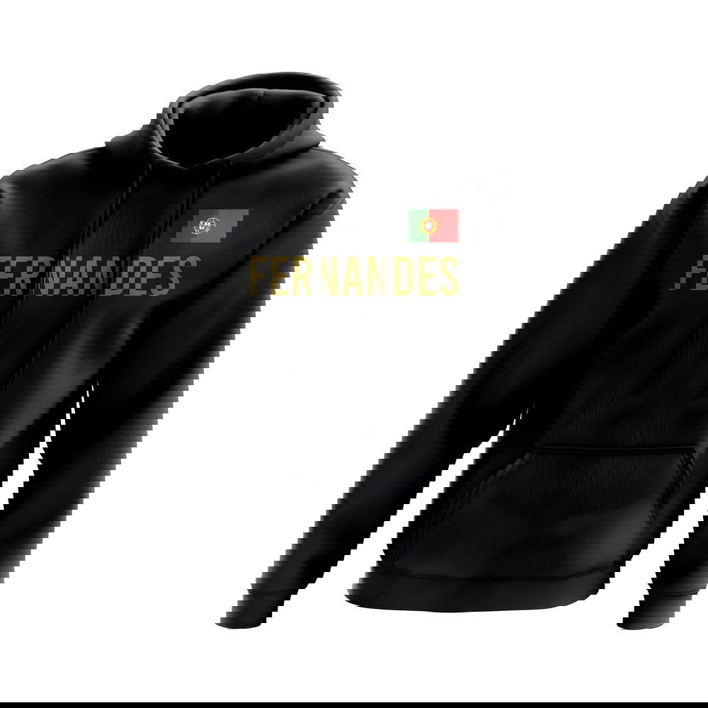 Bruno Fernandes Portugal Name Hoody (Black)