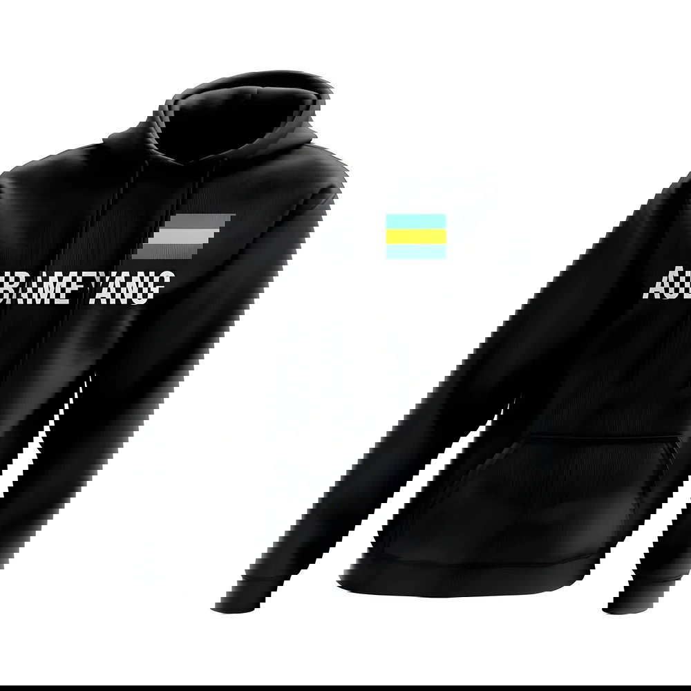 Pierre-Emerick Aubameyang Gabon Name Hoody (Black)