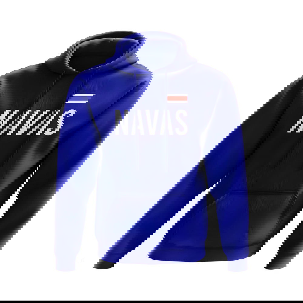 Keylor Navas Costa Rica Name Hoody (Blue)