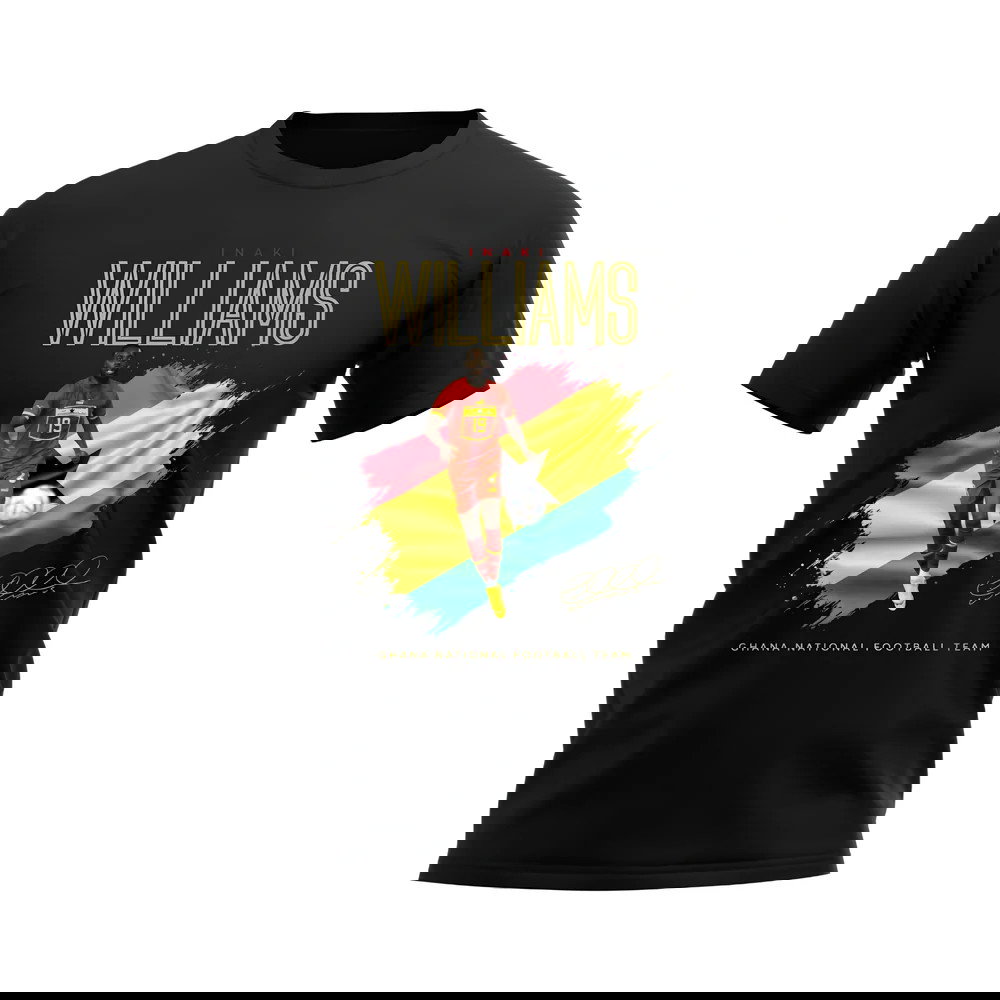 Inaki Williams Ghana T-shirt (Black)