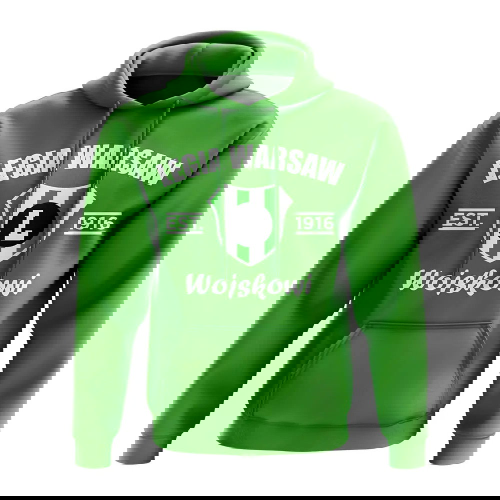 Legia Warsaw Established Hoody (Green)