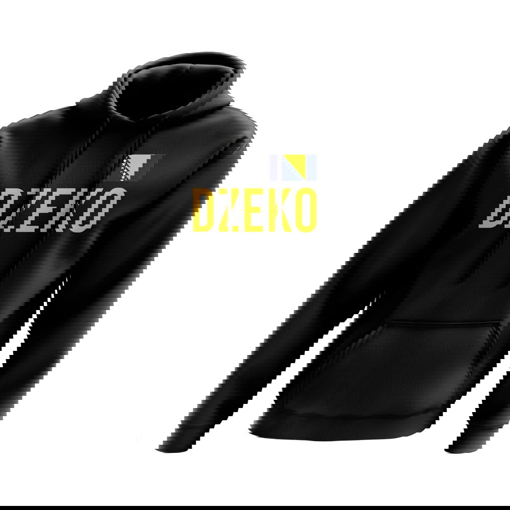 Edin Dzeko Bosnia and Herzegovina Name Hoody (Black)